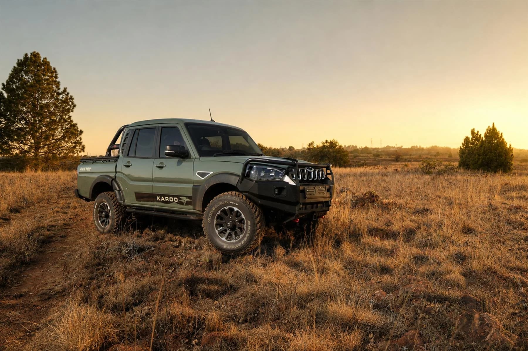Karoo Special Edition Mist in the veld at sunset